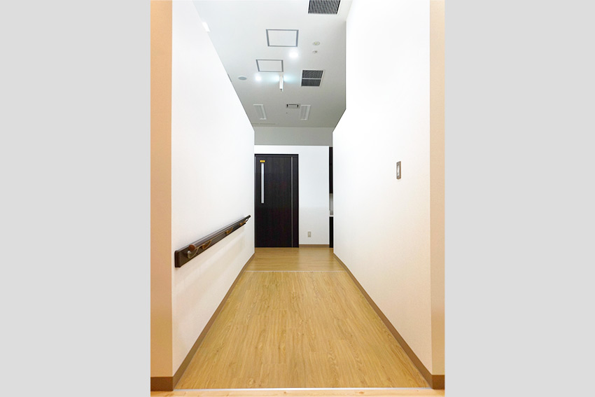 院内はバリアフリーになっています