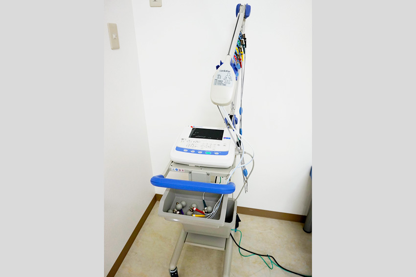 解析機能付心電計