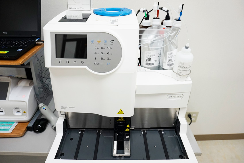 グリコヘモグロビングルコース分析装置